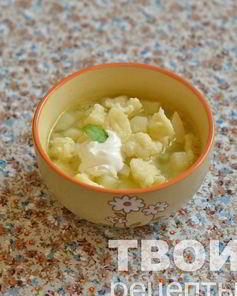 Суп с галушками