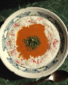 Суп с креветками