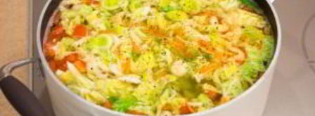 суп с савойской капустой и рисом. Шаг 14