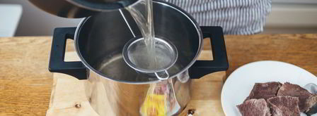 горячий свекольник с яйцом. Шаг 4