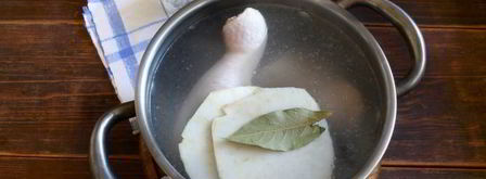 классический горячий свекольник с курицей. Шаг 6