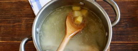 классический горячий свекольник с курицей. Шаг 7