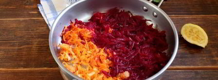 классический горячий свекольник с курицей. Шаг 9