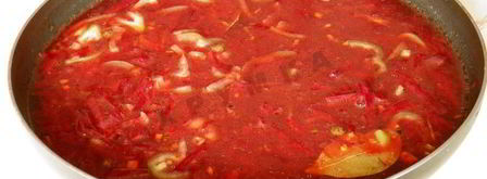 классический горячий свекольник с мясом. Шаг 7