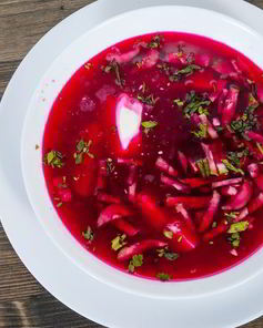 Овощной свекольник