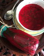 Свекольник холодный с тунцом