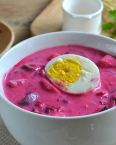 Свекольник классический холодный