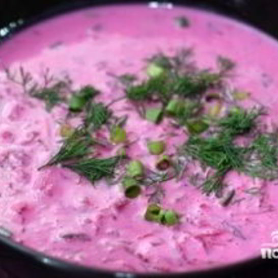 Рецепт свекольника на кефире