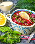 Свекольник с ботвой