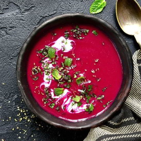 Рецепт свекольника с томатами