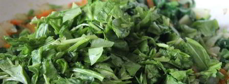 свекольный суп со щавелем и шпинатом. Шаг 6