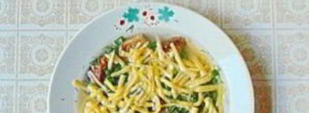 балтийский сырный суп. Шаг 5