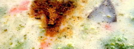 овощной сырный суп. Шаг 8