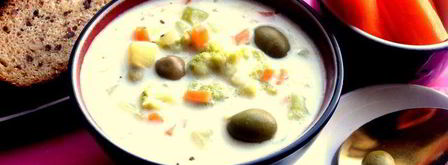 овощной сырный суп. Шаг 11