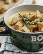 Сырный крем-суп с курицей