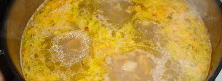 сырный суп по-французски с крутонами. Шаг 6