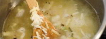 сырный суп-пюре с брокколи. Шаг 5