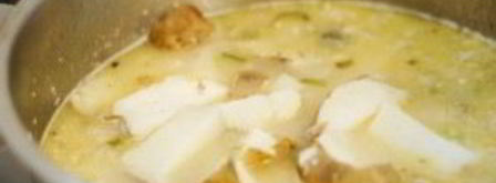 сырный суп-пюре с брокколи. Шаг 6