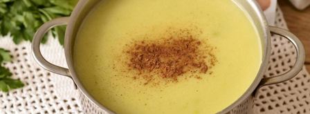 сырный суп-пюре с кабачком. Шаг 4