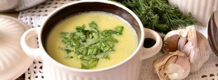 сырный суп-пюре с кабачком. Шаг 5