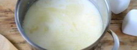 сырный суп с брокколи в булочках. Шаг 5