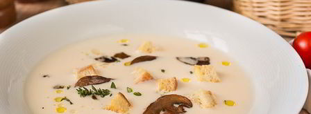 сырный суп с грибами. Шаг 7