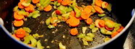 сырный суп с курицей и рисом. Шаг 3