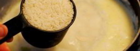 сырный суп с курицей и рисом. Шаг 6