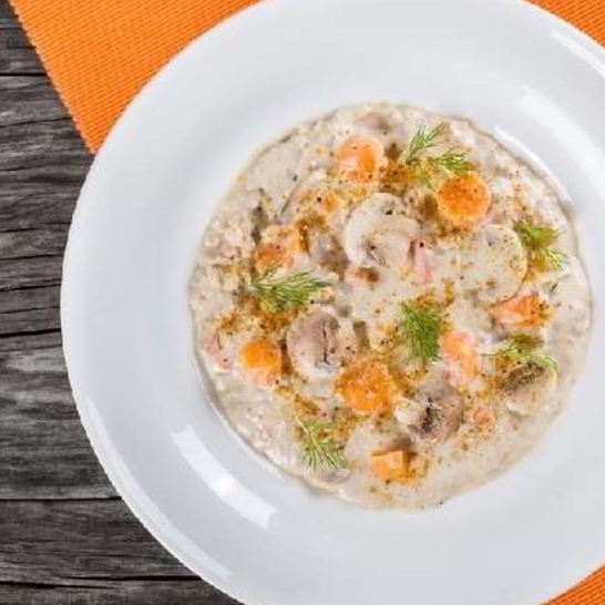 Рецепт сырного супа с мясным фаршем