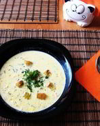 Сырный суп Тануки