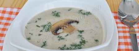 сырный суп жульен с грибами. Шаг 16