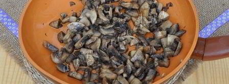 сырный суп жульен с грибами. Шаг 8