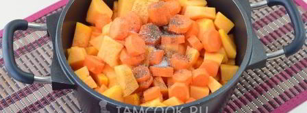 тыквенный суп с креветками. Шаг 9