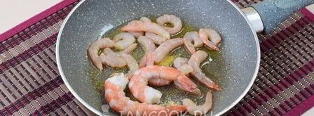 тыквенный суп с креветками. Шаг 12