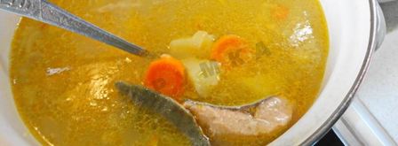 рыбный суп уха из кеты. Шаг 9