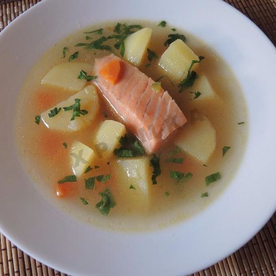 Рецепт рыбного супа уха из красной рыбы