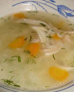 Уха из брюшек лосося