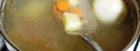 уха из головы форели. Шаг 4