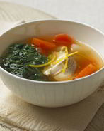 Уха из головы семги