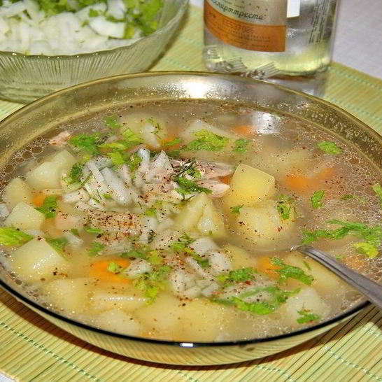 Рецепт ухи из морского окуня