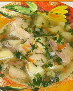 Уха из морского языка