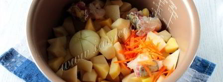 уха из сома в мультиварке. Шаг 6