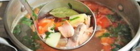 уха из стейка семги. Шаг 7