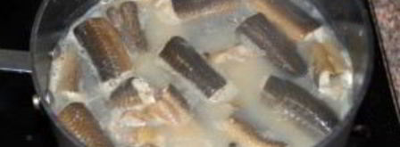 уха из угря. Шаг 4