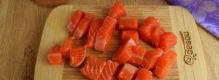 уха по-фински со сливками с лососем. Шаг 5