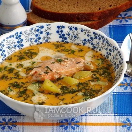 Рецепт ухи по-фински