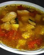 Уха с грибами