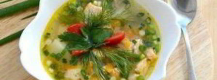 уха с пшеном. Шаг 13