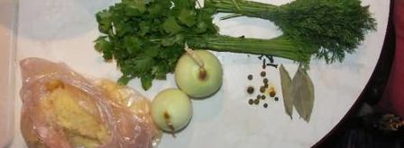 уха с раками и икрой. Шаг 14