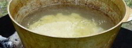 уха в казане. Шаг 5